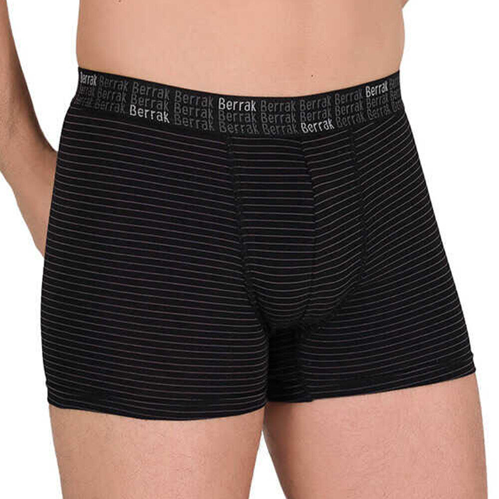 Berrak 4475 Erkek Boxer - Siyah - S